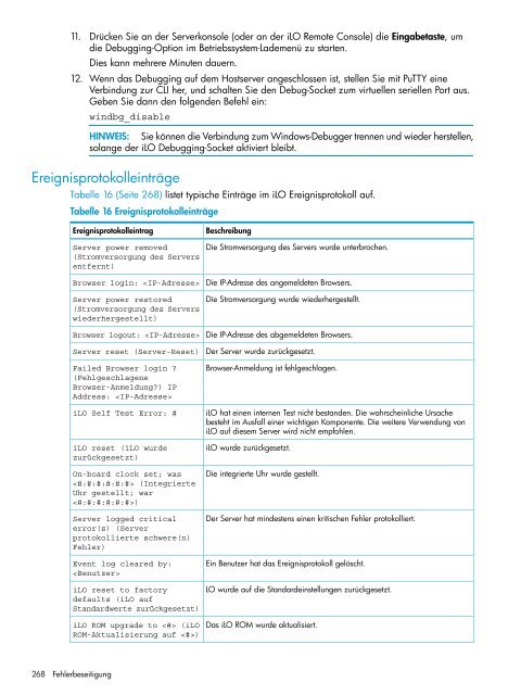 HP iLO 4 Benutzerhandbuch - Hewlett Packard