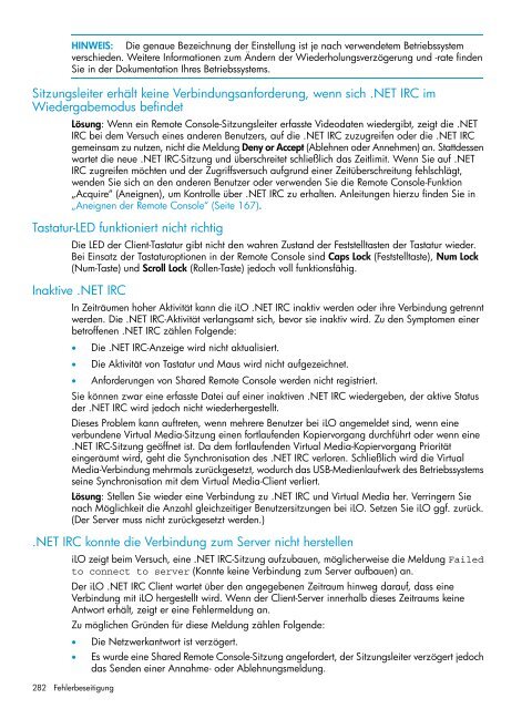 HP iLO 4 Benutzerhandbuch - Hewlett Packard