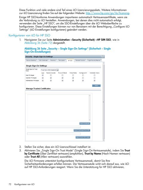 HP iLO 4 Benutzerhandbuch - Hewlett Packard