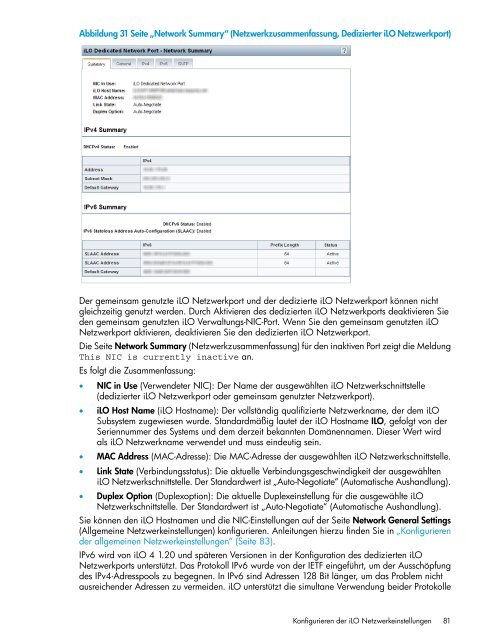 HP iLO 4 Benutzerhandbuch - Hewlett Packard