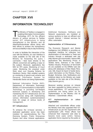 FINAL BOOK.p65 - Ministry of Textiles