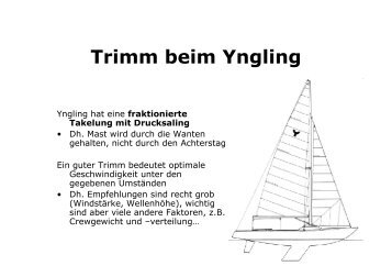 Trimm beim Yngling