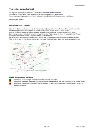 Topo: Adlerhorst - Bergsteigen.com