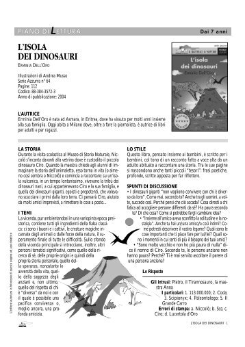 L'ISOLA DEI DINOSAURI - Il Battello a Vapore