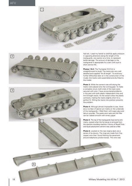 Military Modelling - July 2013