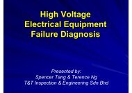 High Voltage Electrical Equipment Failure Diagnosis - UE Systems