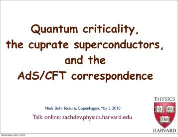 Introduction to quantum criticality