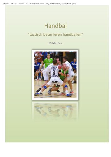 Handbal: tactisch beter leren handballen - Sports Media