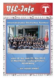 VfL-Info Ausgabe 05 & 06/2013 - VfL-Tegel 1891 e.V.