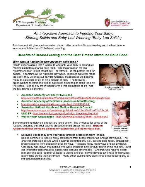 aap baby led weaning