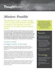 Mission: Possible - ThoughtWorks