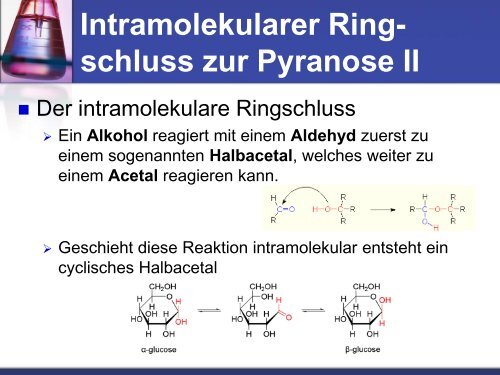 Chemie der Kohlenhydrate - Pflumm.name