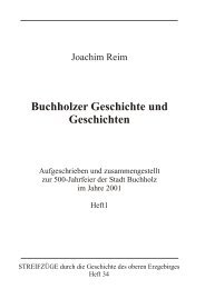 Buchholzer Geschichte und Geschichten - Streifzüge durch die ...