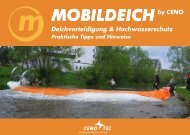 Mobildeich - Deichverteidigung und Hochwasserschutz