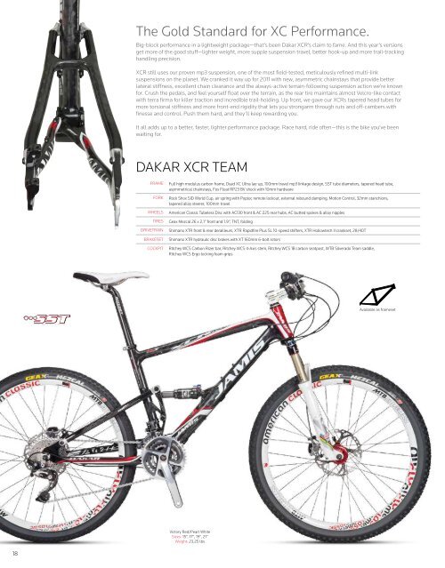 2011 - Jamis Bicycles