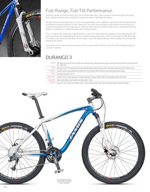 2011 - Jamis Bicycles