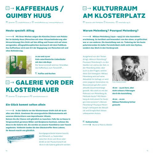 Programmheft als PDF - Museumsnacht St.Gallen