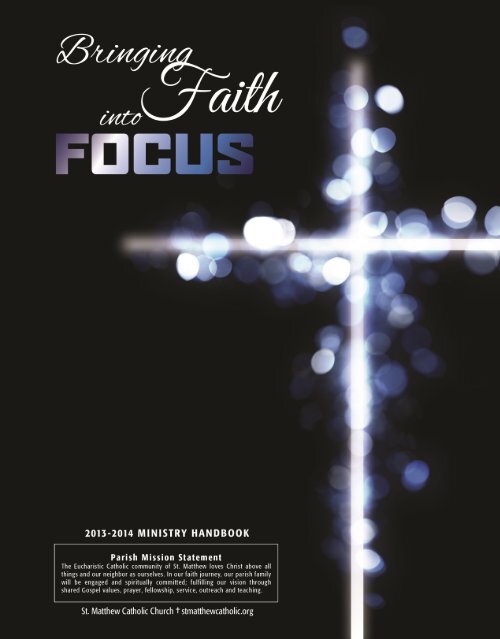 Ministry Handbook - St. Matthew Catholic Church