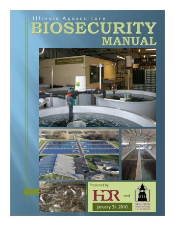 Illinois Aquaculture Biosecurity Manual - Fisheries Data SIUC