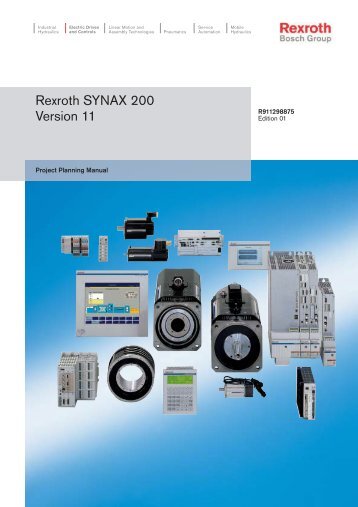 Rexroth SYNAX 200 Version 11 - Bosch Rexroth