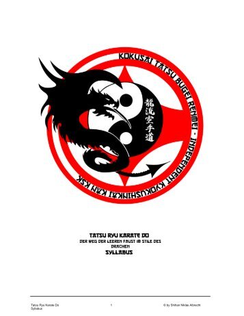 TATSU RYU KARATE DO SYLLABUS