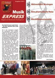 Magazin MVH (PDF / 5.2 MB) - Musikverein Herdringen eV