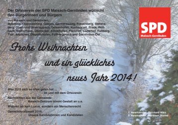 Blickpunkt 2013 - SPD Maisach