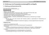 K 1 Einführung in die Prozessdatenverarbeitung(PDV) und ... - LMS