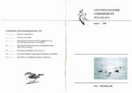 jahresbericht helgoland - Ornithologische Arbeitsgemeinschaft ...