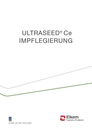 ULTRASEED® Ce IMPFLEGIERUNG - Elkem