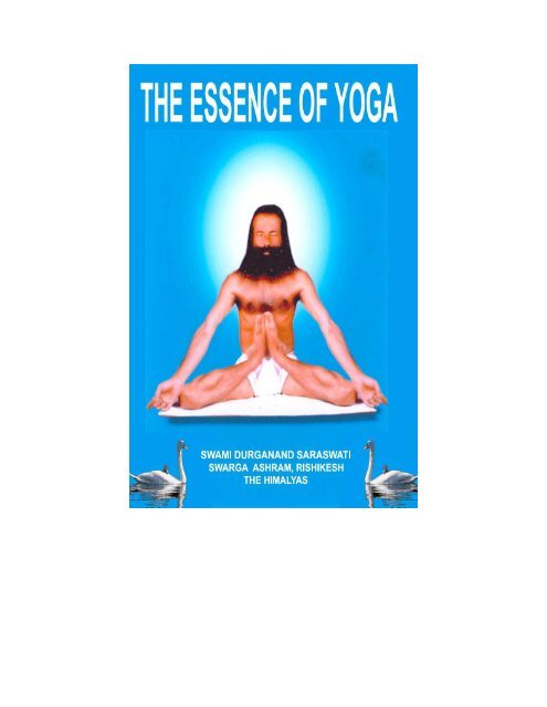 The Essence of Yoga - Home page
