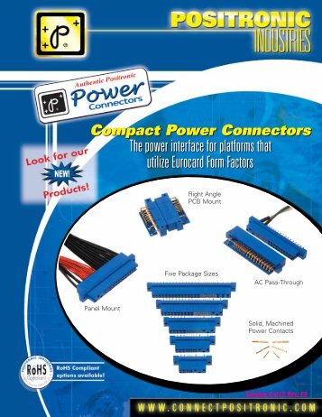 The power interface for platforms that utilize Eurocard Form Factors ...