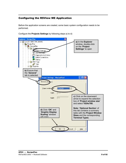 OP03 â Implementing PanelView Plus & VersaView CE with ...