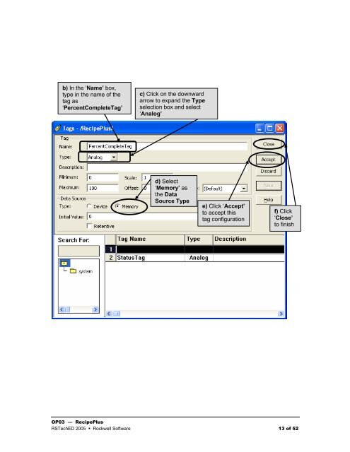 OP03 â Implementing PanelView Plus & VersaView CE with ...