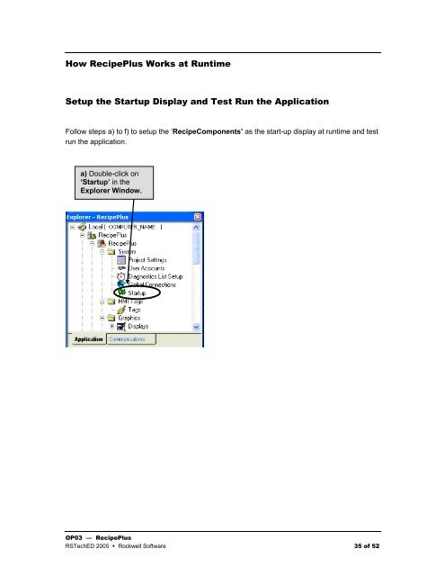 OP03 â Implementing PanelView Plus & VersaView CE with ...