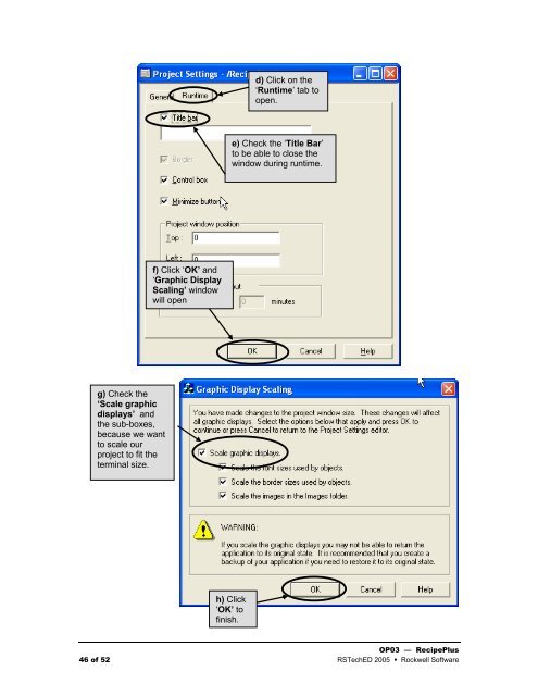 OP03 â Implementing PanelView Plus & VersaView CE with ...