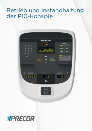 9.27 Treadmill Owner s Manual Precor