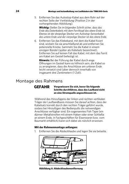 Handbuch für den Eigentümer - Precor