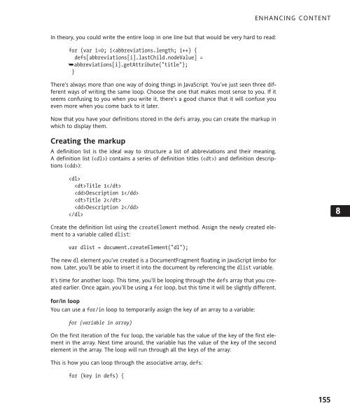 ENHANCING CONTENTIn Theor