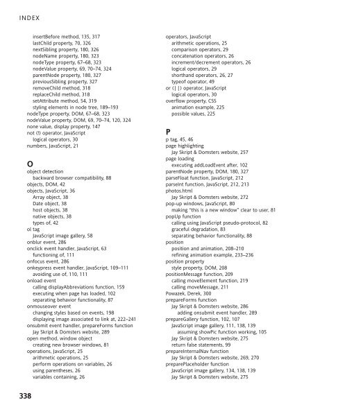 INDEXLlabel ElementJay Sk