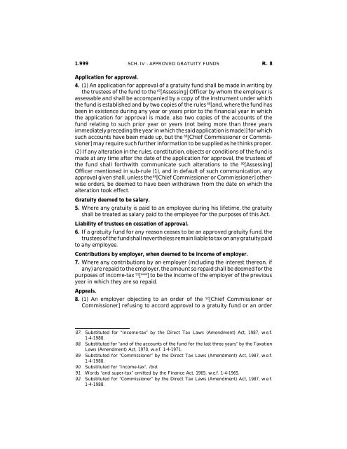 India - Income Tax Act 2010 - Saarc