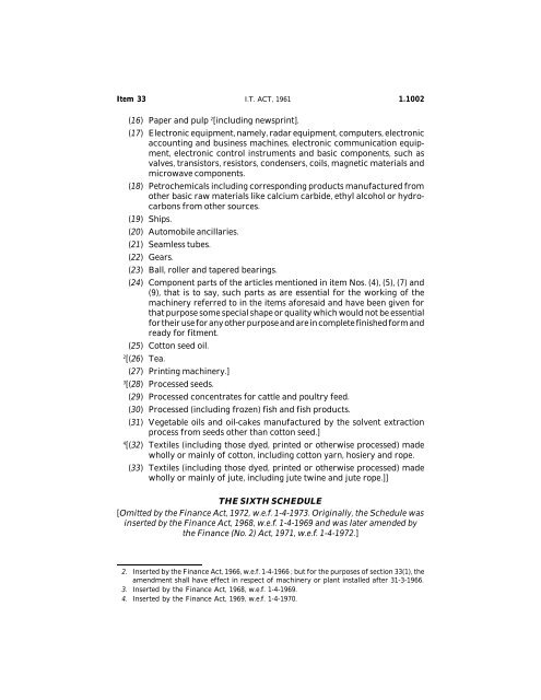 India - Income Tax Act 2010 - Saarc