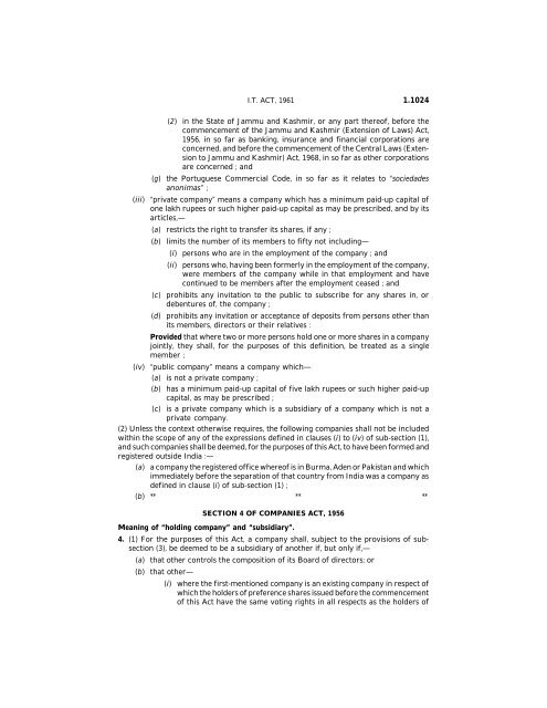 India - Income Tax Act 2010 - Saarc