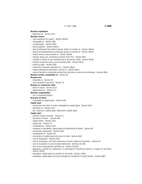 India - Income Tax Act 2010 - Saarc