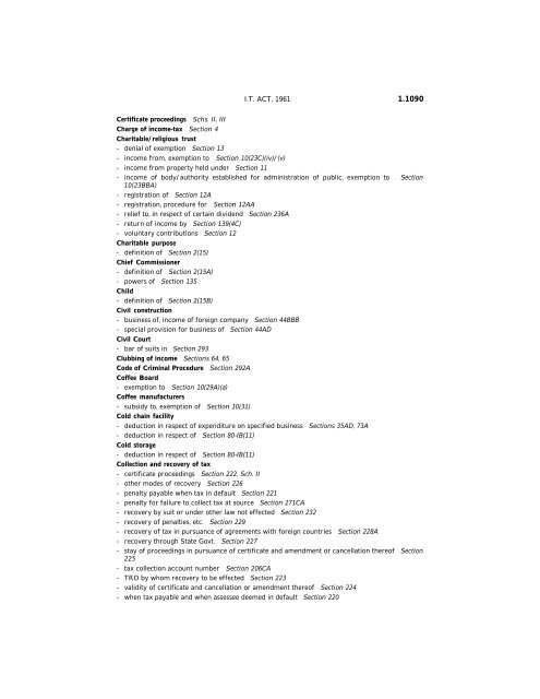 India - Income Tax Act 2010 - Saarc