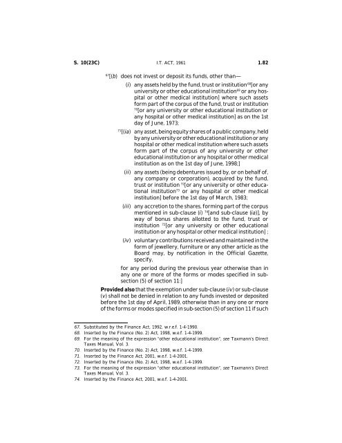 India - Income Tax Act 2010 - Saarc