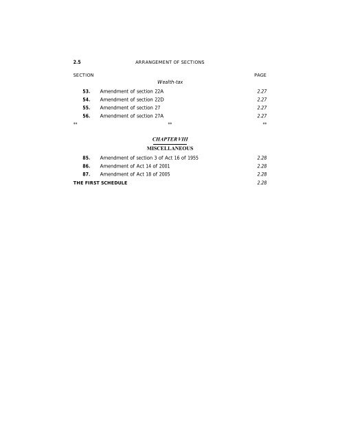 India - Income Tax Act 2010 - Saarc