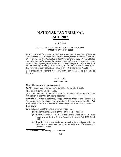 India - Income Tax Act 2010 - Saarc