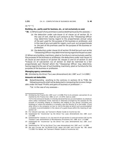 India - Income Tax Act 2010 - Saarc