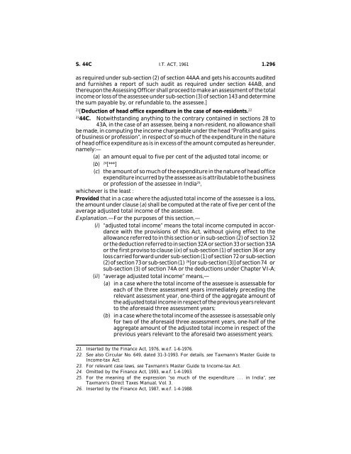 India - Income Tax Act 2010 - Saarc